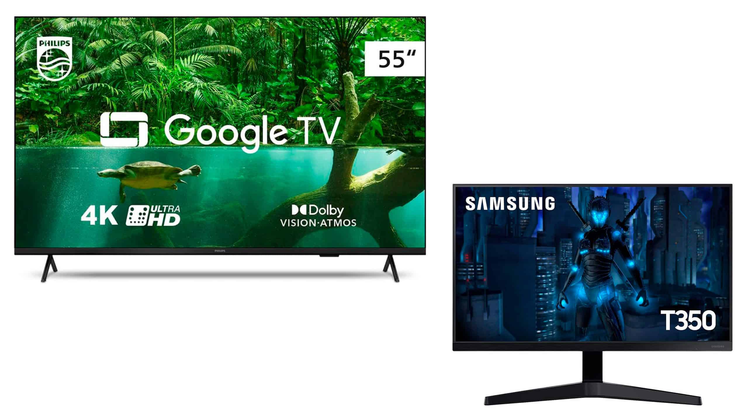 Amazon tem smart TVs e monitores com muito desconto!