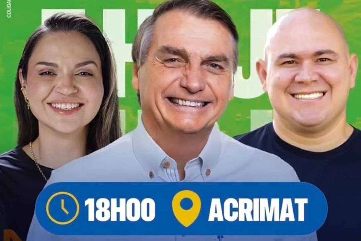 Bolsonaro e governador de Minas Gerais reforçam palanque de Abilio na Acrimat nesta segunda-feira (14) | FTN Brasil