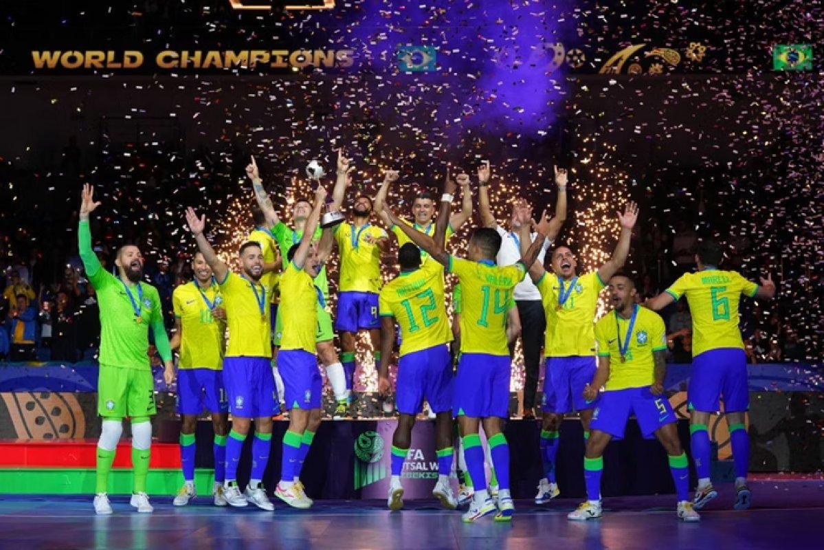 Brasil vence Argentina e conquista Copa do Mundo de Futsal | FTN Brasil