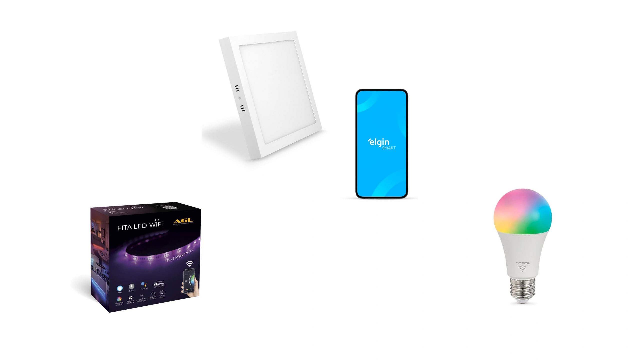 Mega Oferta Prime: até 46% off em itens de iluminação inteligente compatíveis com Alexa!