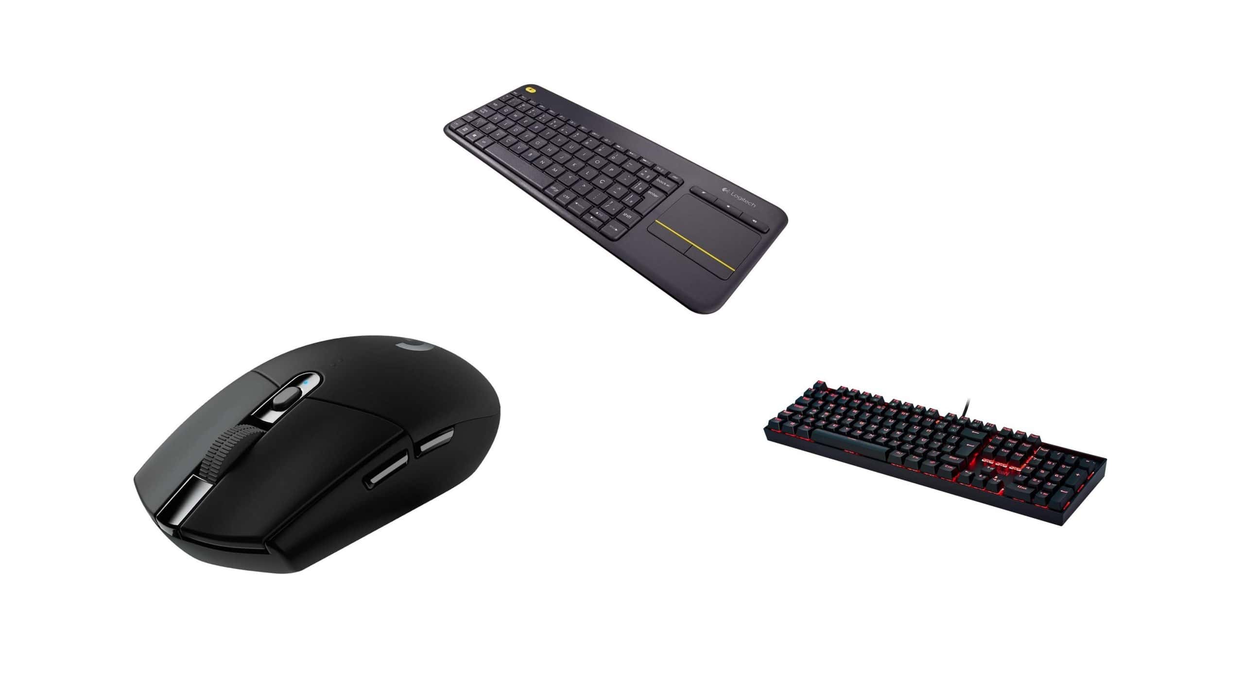 Ofertas do dia: teclados e mouses com até 40% off para jogar, estudar ou trabalhar!