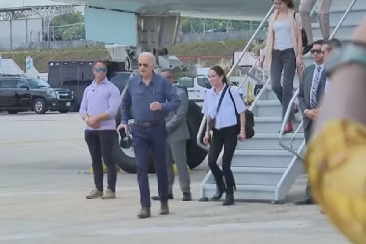 Biden chega a Manaus para 1ª visita de presidente dos EUA à Amazônia | FTN Brasil