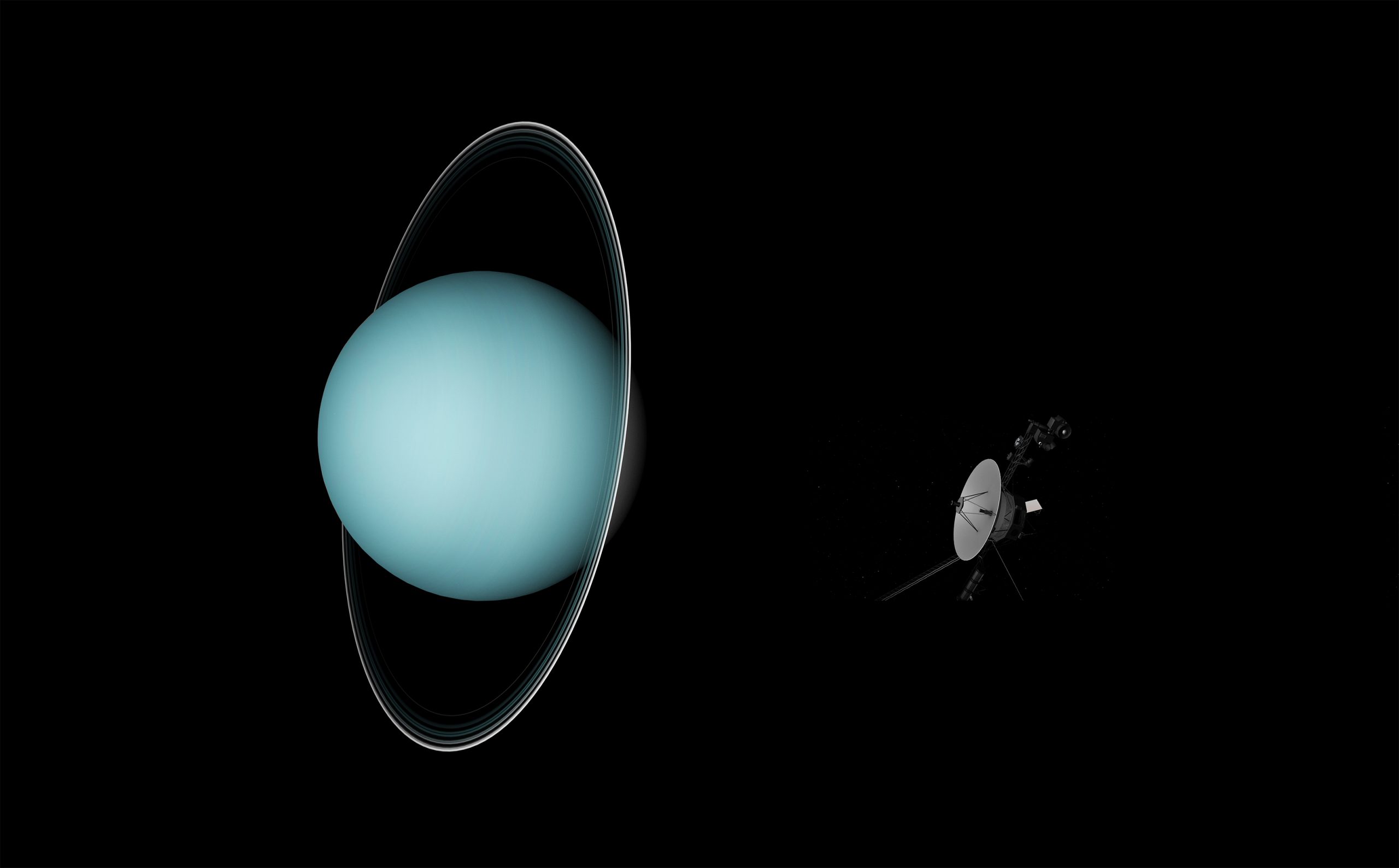 Dados de arquivo da sonda Voyager 2 ajudam a decifrar Urano