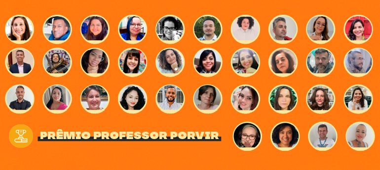 30 finalistas da 2ª edição do Prêmio Professor Porvir