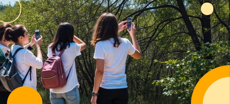 Com celulares, estudantes criam guia de identificação de aves da caatinga