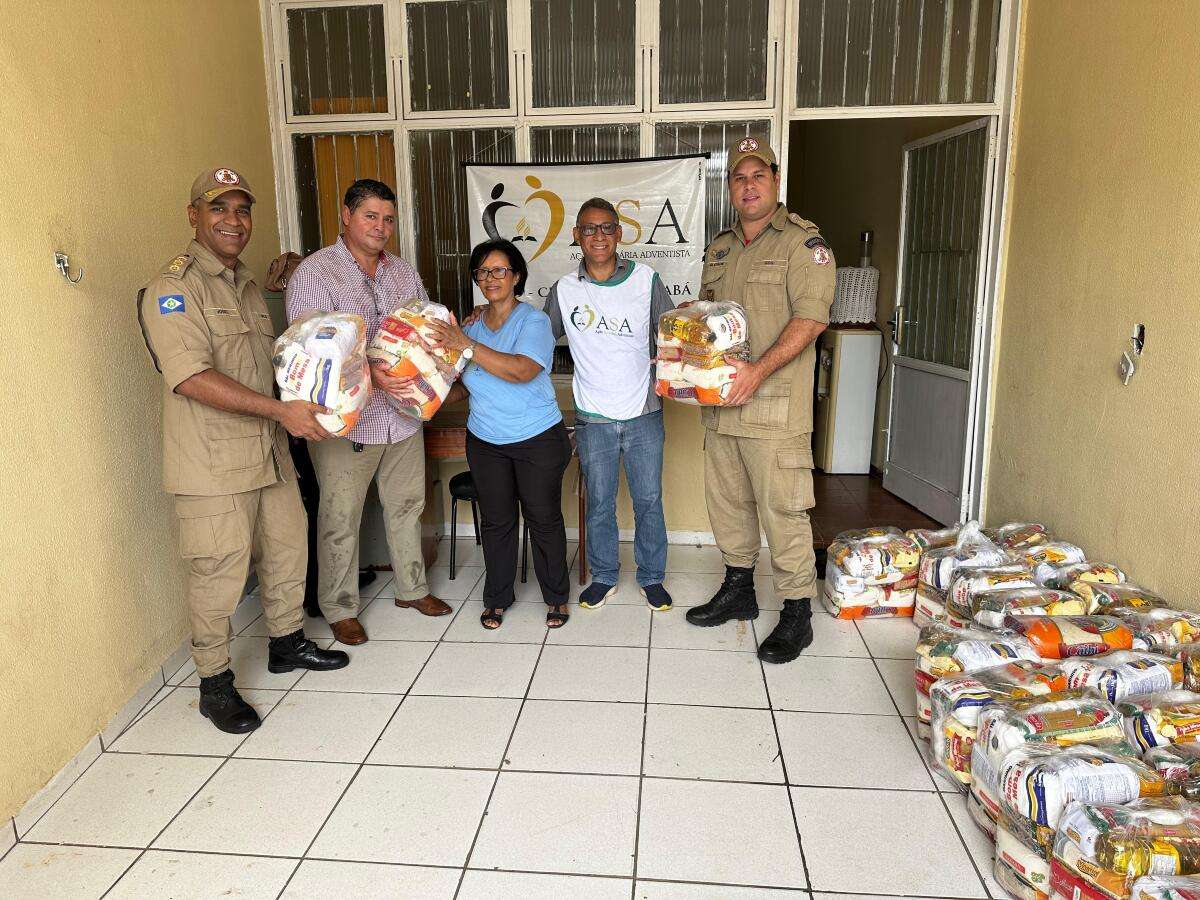 Corpo de Bombeiros doa 2 toneladas de alimentos a instituições filantrópicas de Cuiabá | FTN Brasil