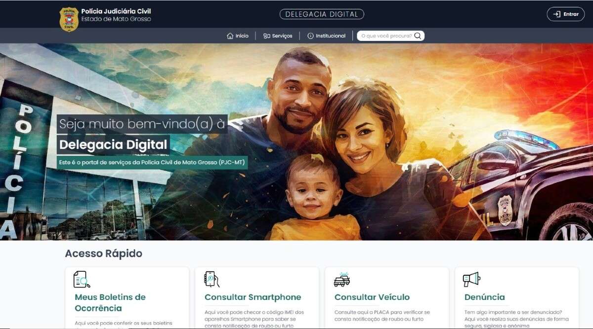 Delegacia Digital já validou mais de 1,3 mil boletins de ocorrências online | FTN Brasil