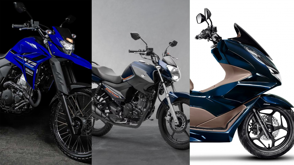 Descubra as 10 motos novas mais vendidas no Brasil em 2024