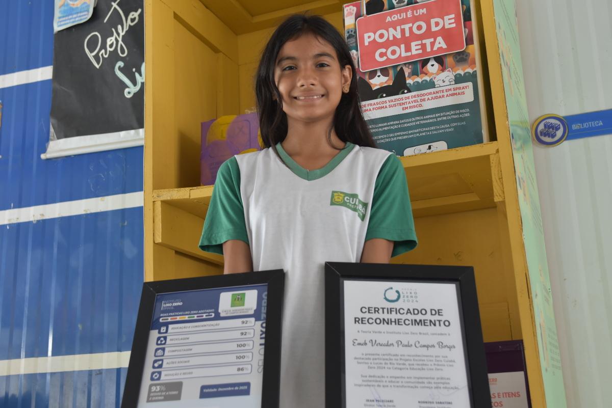 Escolas municipais de Cuiabá recebem selo por boas práticas na destinação correta dos resíduos | FTN Brasil