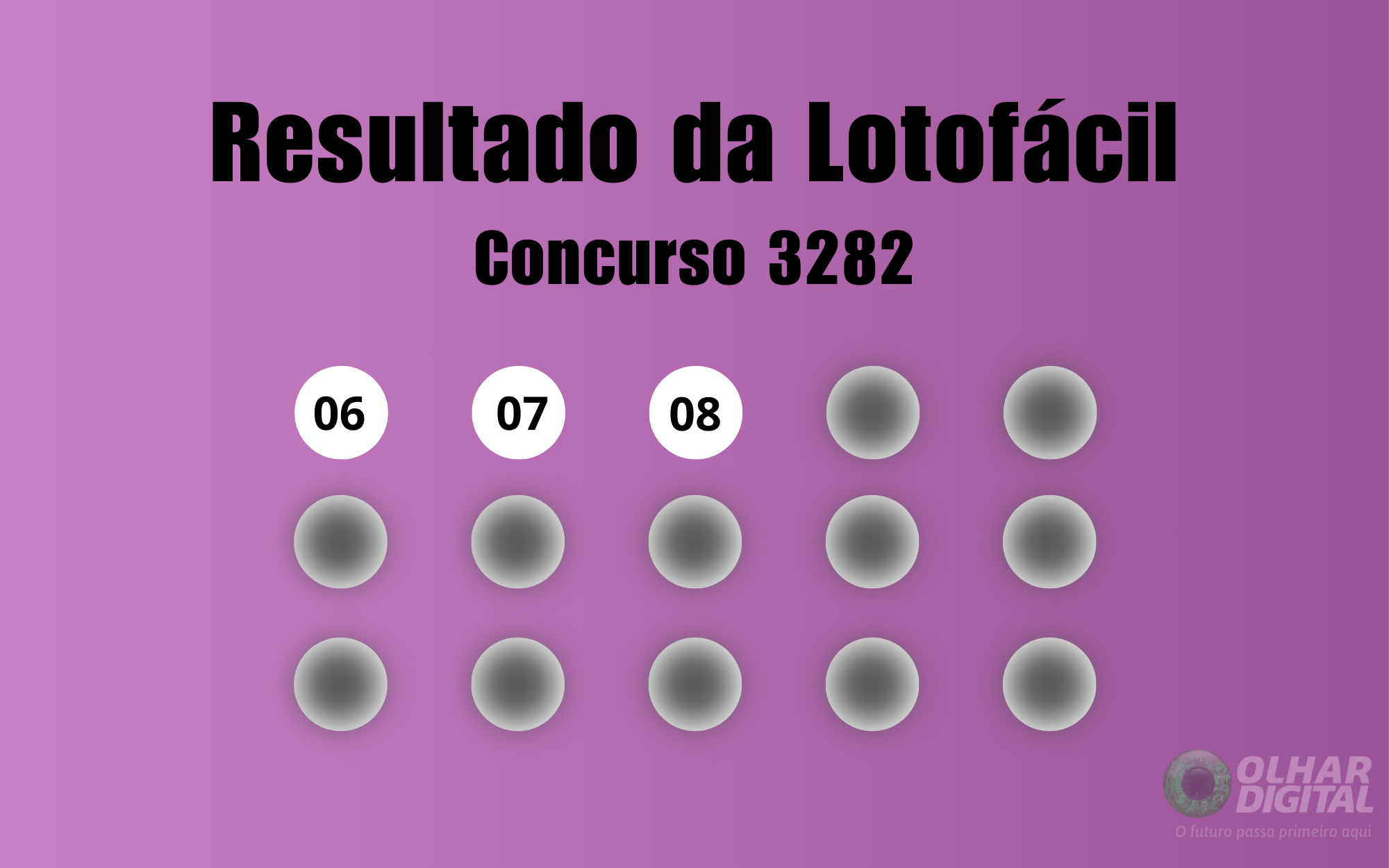 Lotofácil 3282: veja resultado de hoje, terça-feira (31)