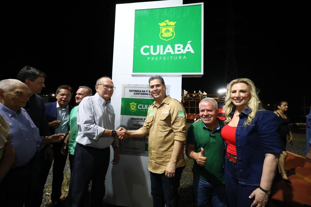 Prefeito Emanuel Pinheiro entrega Avenida Professora Castorina Sabo Mendes (Contorno Leste) | FTN Brasil