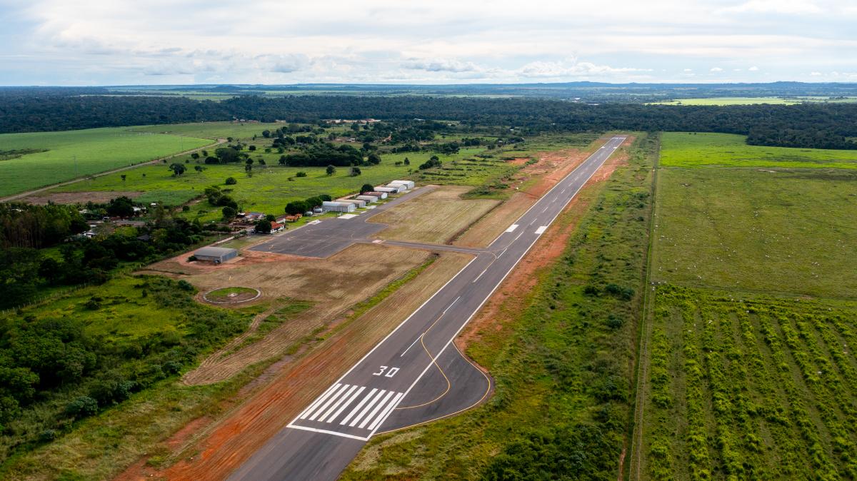 Sinfra-MT lança licitação de R$ 5,4 milhões para melhorias no aeroporto de Juína | FTN Brasil