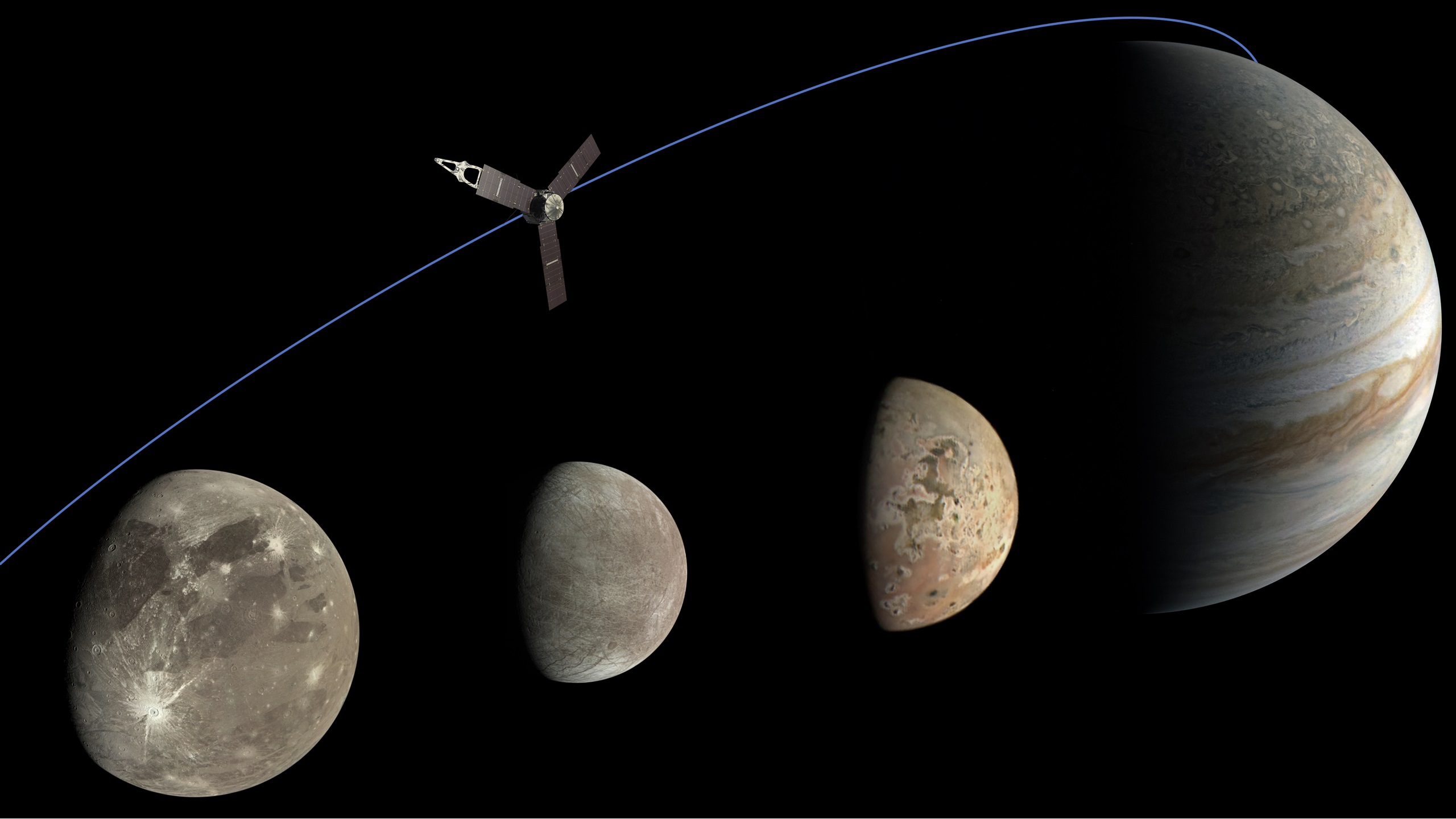 Sonda da NASA detecta lava ativa em uma das luas de Júpiter