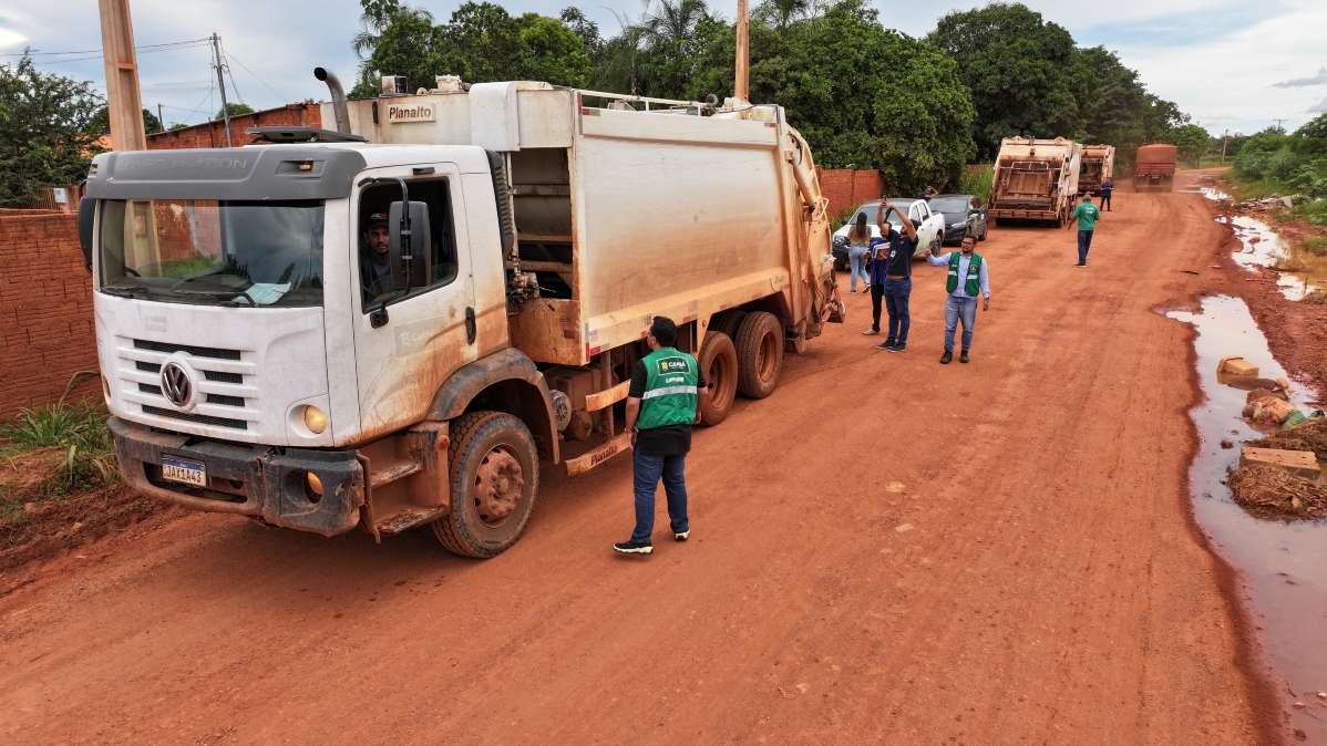 Fiscalização surpresa: Prefeitura de Cuiabá flagra crime ambiental e caminhões irregulares da Locar | FTN Brasil