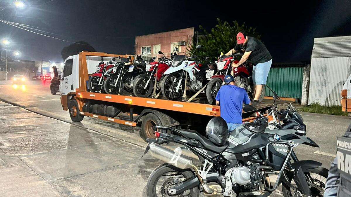 PM frusta mais uma tentativa de rolezinho de motoqueiros em Cuiabá | FTN Brasil