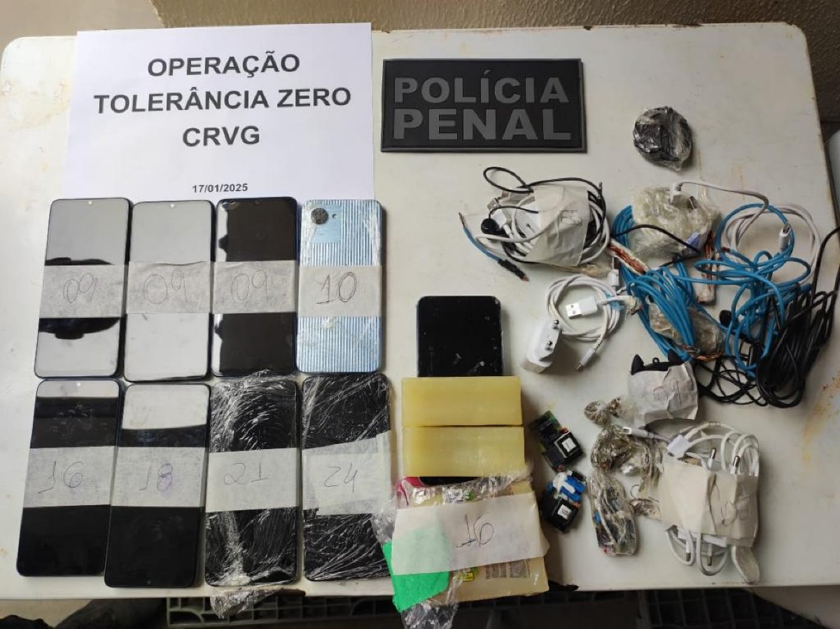 Polícia Penal apreende mais 44 celulares em penitenciárias do Estado | FTN Brasil