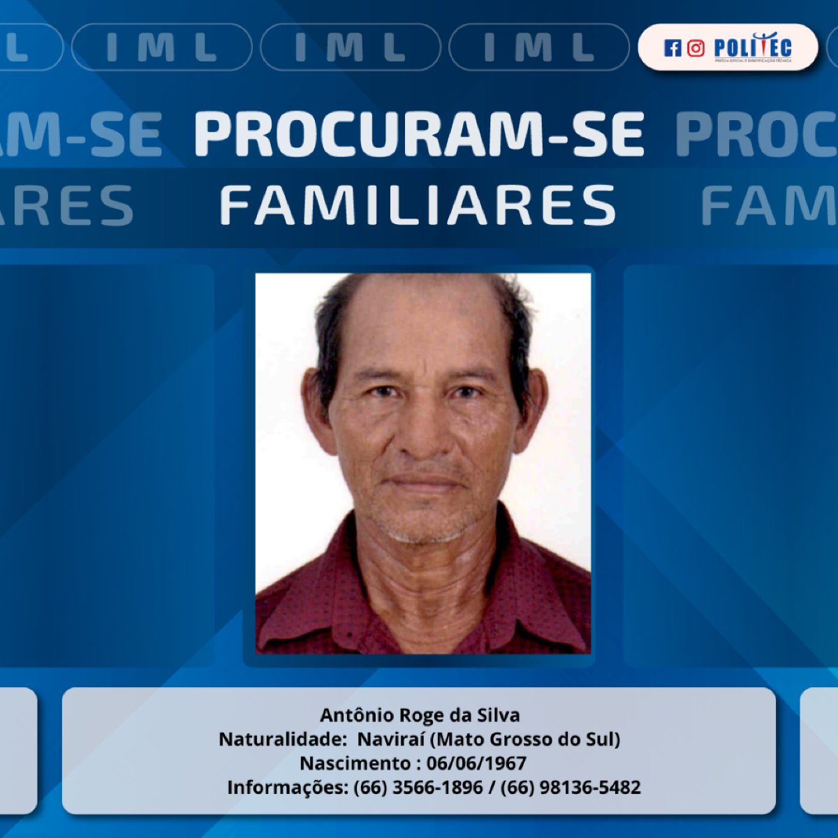 Politec procura por familiares de homem encontrado morto em auto posto no MT | FTN Brasil